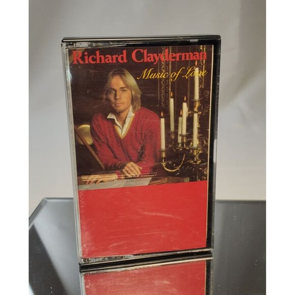Richard Clayderman Music Of Love Cassette Tape - Picture 1 of 3